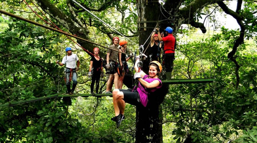 canopy congo trail zipline