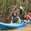 damas estuary mangrove kayak couple
