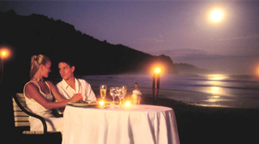 honeymoon dinner costa rica