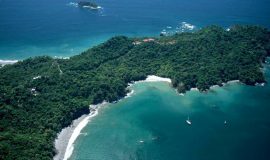 manuel antonio national park aerial