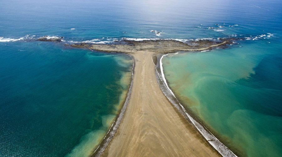 marino ballena national park aerial