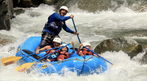 naranjo river rafting kids