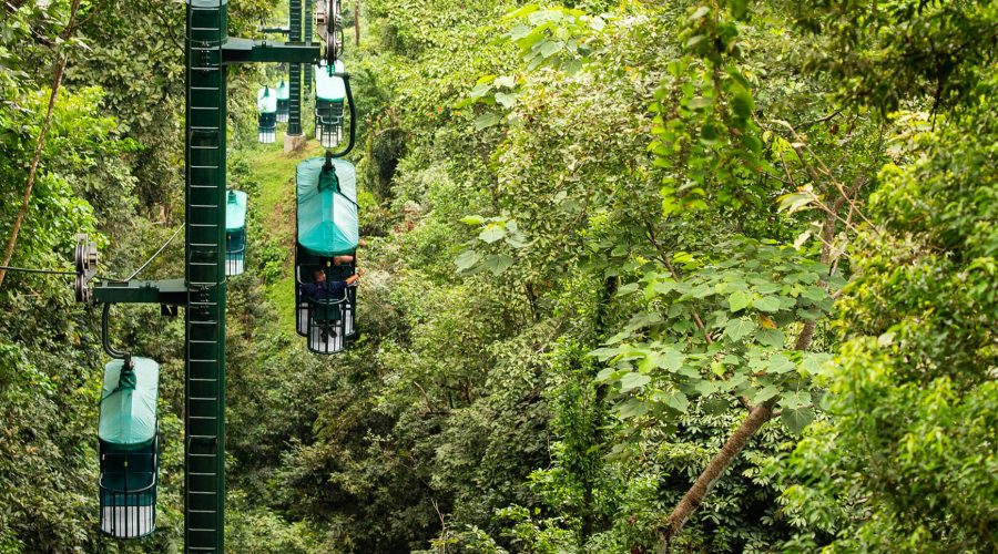 pacific aerial tram aerial