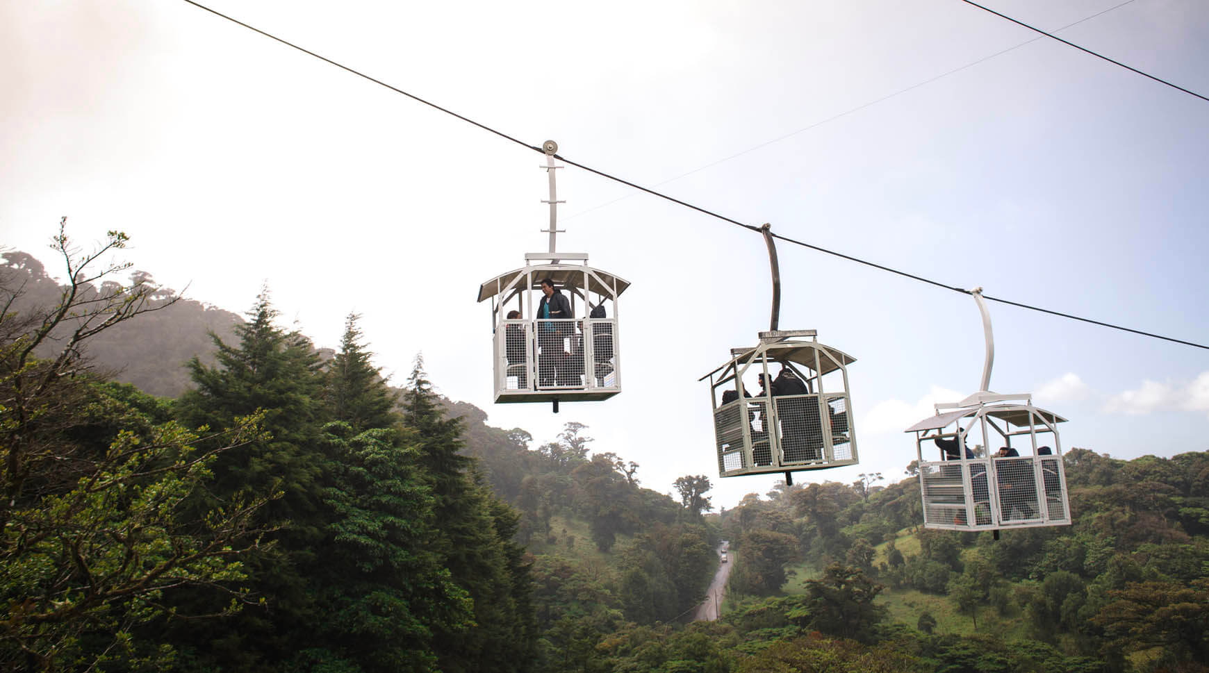 Sky Tram, Sky Trek and Sky Walk at Monteverde Biological Reserve