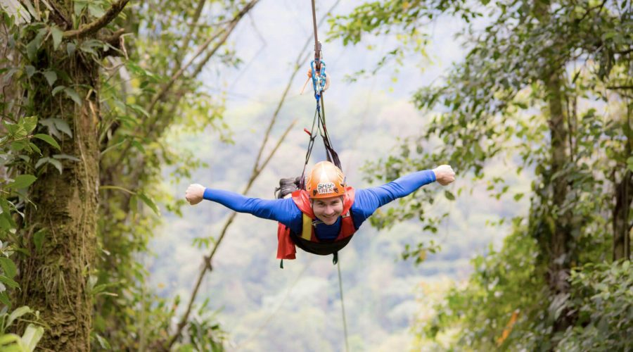 superman canopy monteverde