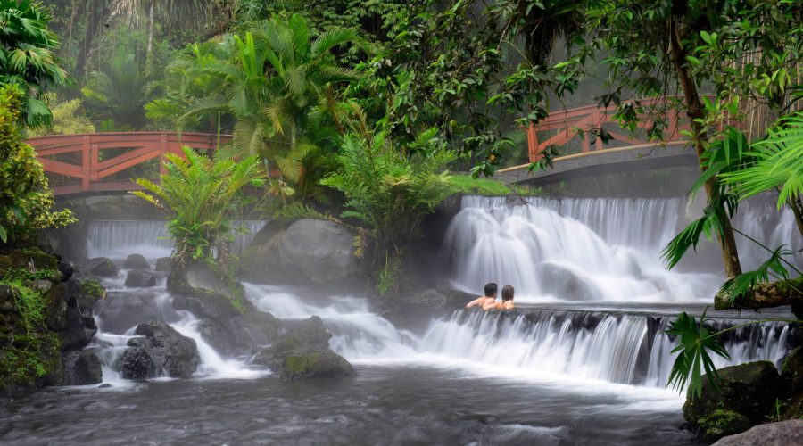 tabacon hot springs pools