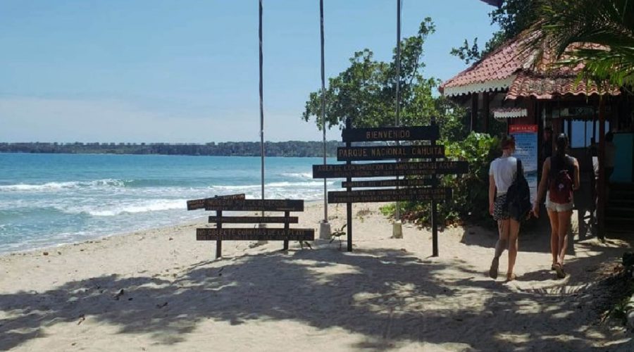 Cahuita National Park Tour Entrance