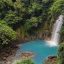 Celeste River Tenorio Volcano National Park waterfalls