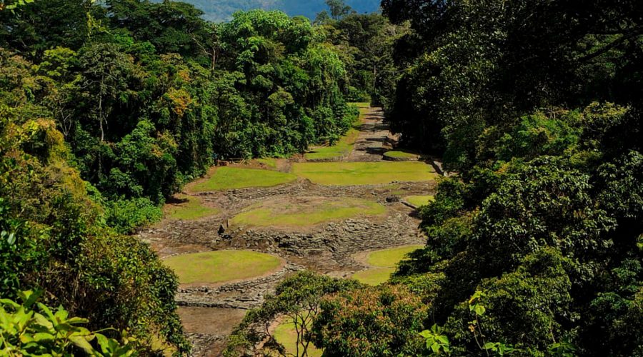 Guayabo National Monument aerial