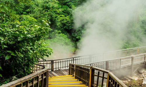 Hacienda Borinquen Sulfur Waters balcony