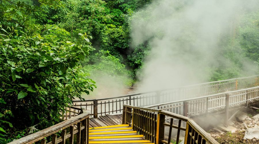 Hacienda Borinquen Sulfur Waters balcony