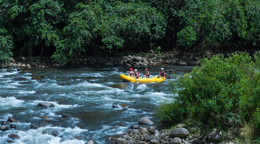 Hacienda Pozo Azul Rafting Tour river