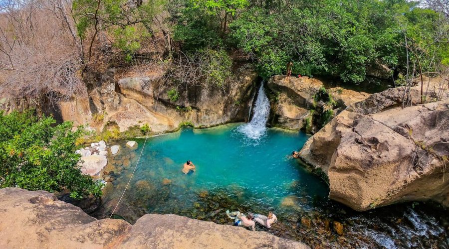 Rincon de la Vieja Waterfalls Hike pool